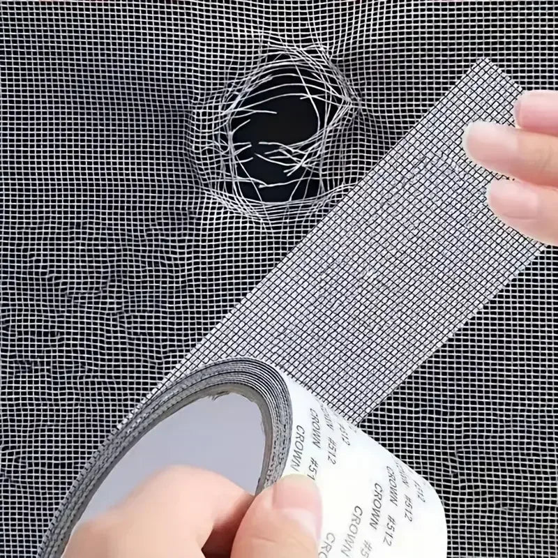 1ps Easy-to-Apply Waterproof Window Screen Repair Tape – Keep Mosquitoes Out with Our Anti-Insect, Self-Adhesive Mesh Patch Qme