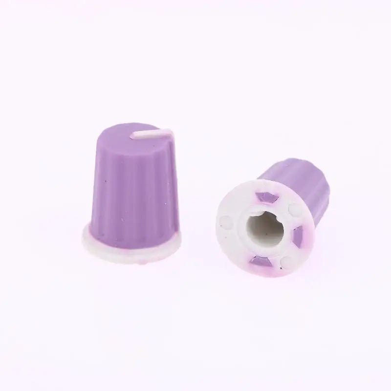 2 16x19mm Rubber Potentiometer Knob Mixer DJM Series DJM-2000 900 850 Qme Purple White X10