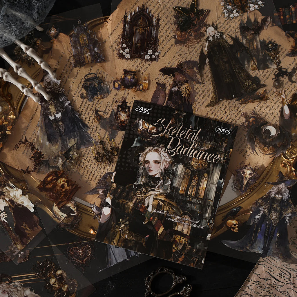 Gothic vampire 20/80 sheets Decorative Sticker Book Laptop Journal Photocard Stickers Kids Gift School Stationery Qme