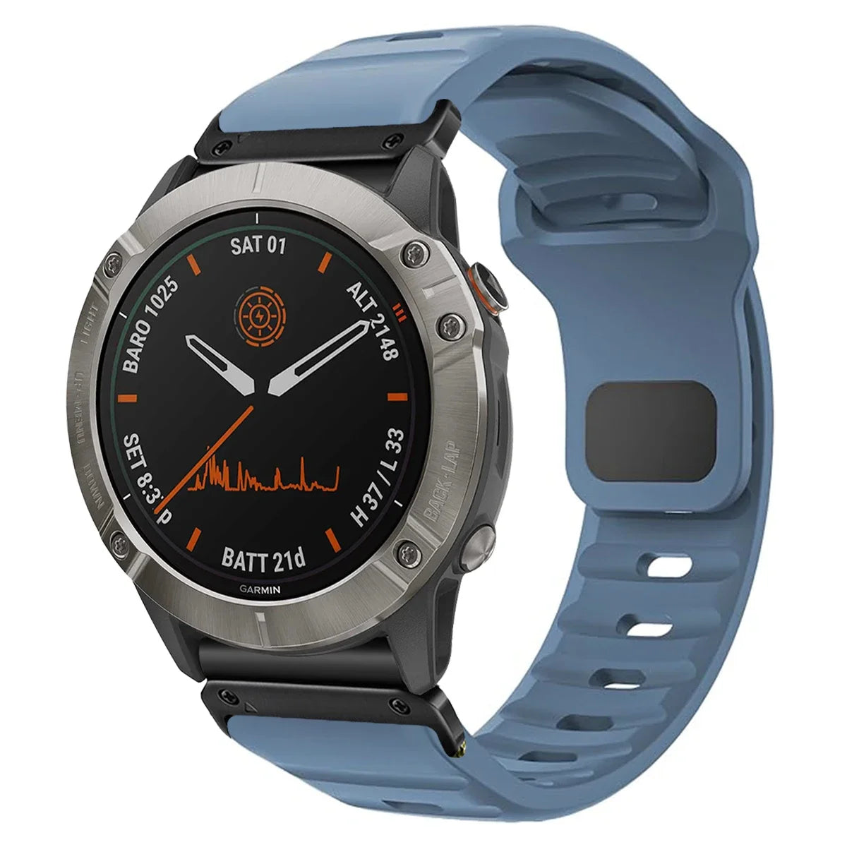 22mm 26mm QuickFit Silicone strap For Garmin Fenix 8 E 7 7X 6X Pro 5XPlus Epix Pro Gen 2 47mm 51mm/Enduro 3 No Gaps Watchband Qme UB 22mm