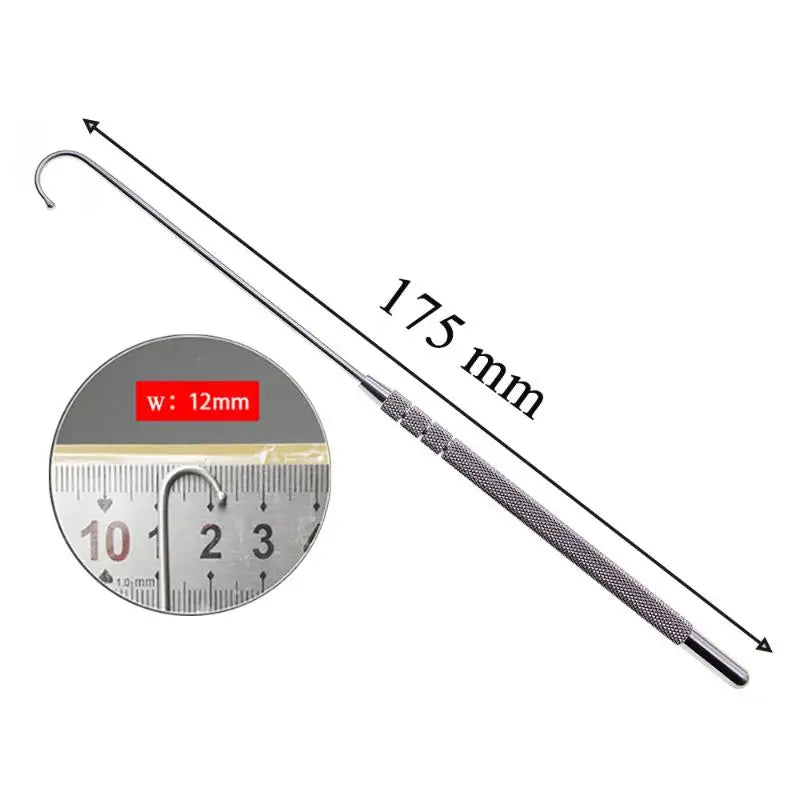 Dogs Cats Surgical Instruments Ball Pet Spay Snook Hook Animal Qme 12 mm