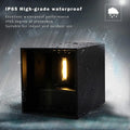 Modern Waterproof LED Wall Lamp Indoor Outdoor Wall Light Bedside Lamp Living Room Home Lighting Sconce Porch and Garden 12W Qme Warm White