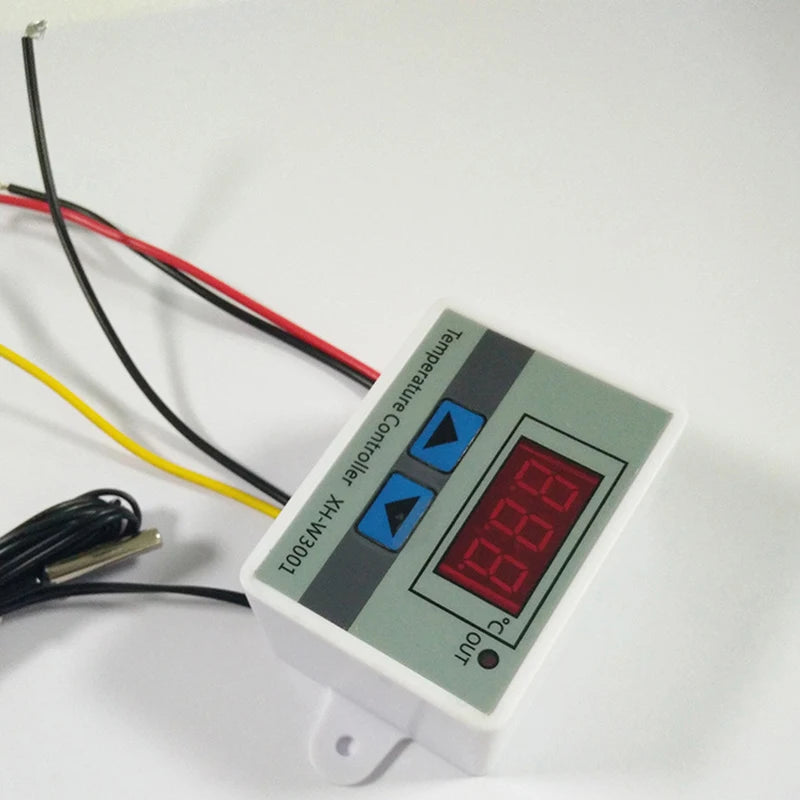 W3001 Digital LED Temperature Controller Thermostat Thermoregulator Qme