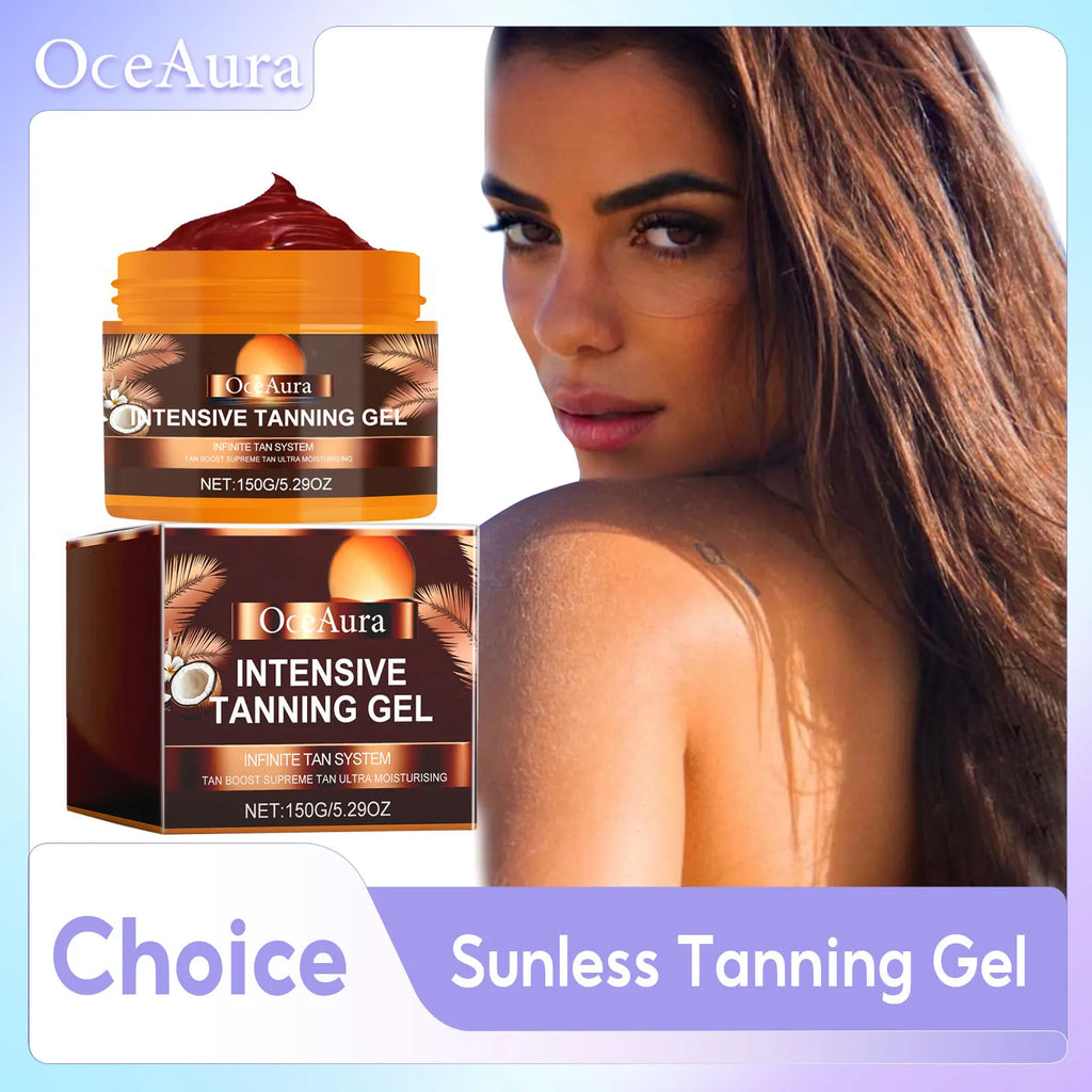 Carroten Tanning Gel Accelerate dark skin Enhance melanin Tan accelerator Cream Long lasting hydrating Sunless Tanning Products Qme