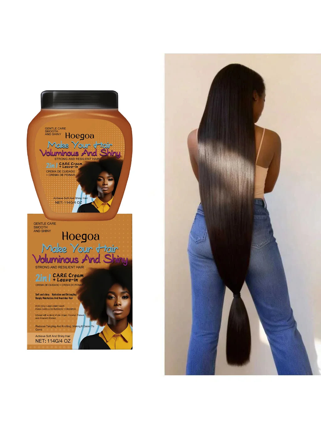African Healing Oil for Dry, Damaged & Natural Hair | Softens, Strengthens & Adds Brilliant Shine Ultimate Hair Elixir Qme