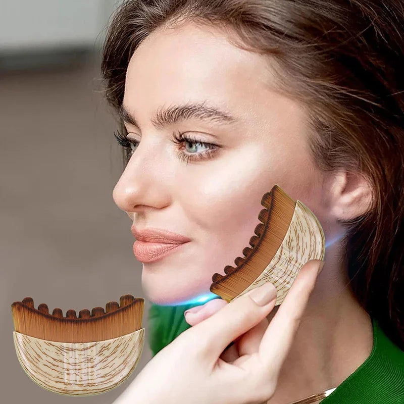 Portable Lymphatic Contour Face Brush Multi-function Chin Reduce Qme