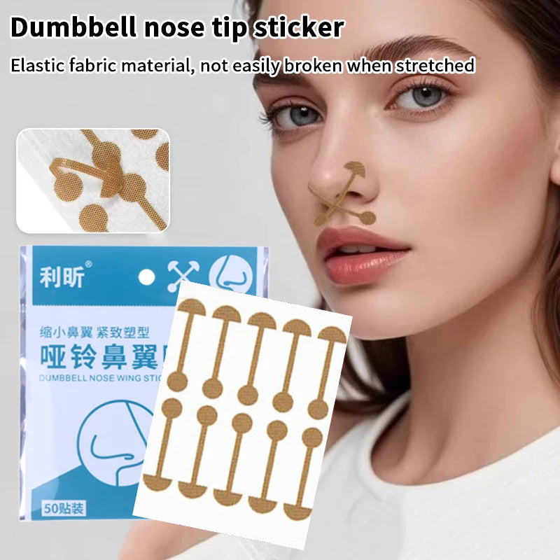 Nose Wing Reduction Stickers Invisible Nasal Strips Non-surgical Qme