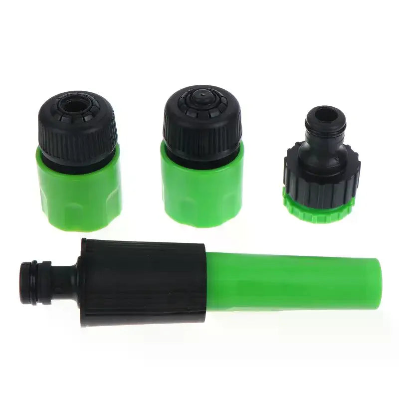 4-Piece Adjustable Water Spray Garden Irrigation Watering Sprinkler Spray High-Pressure Car Washing Floor Cleaning Spray Nozzle Qme Default Title
