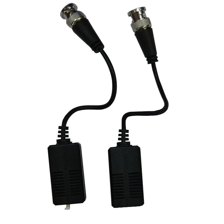 ESCAM HD CCTV Via Twisted Pairs Adapter 720P HD CVI/TVI/AHD Passive Video Balun Male BNC to UTP Cat5/5e/6 Network Camera Qme