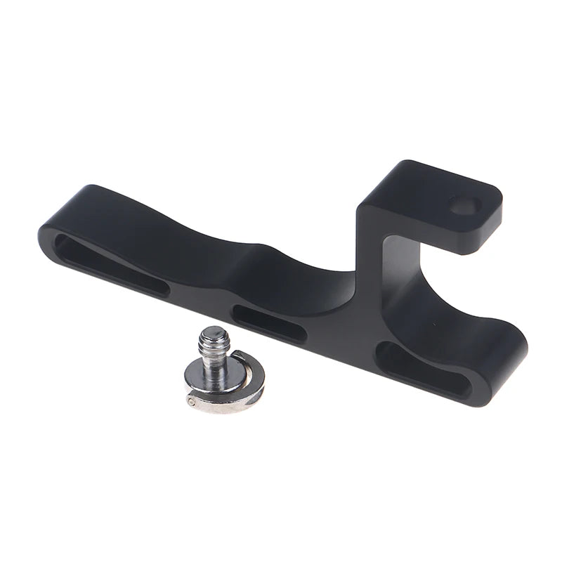 Aluminum Alloy Flashlight Handle 1 4 UNC Screws Convoy 3X21B 3X21C Qme