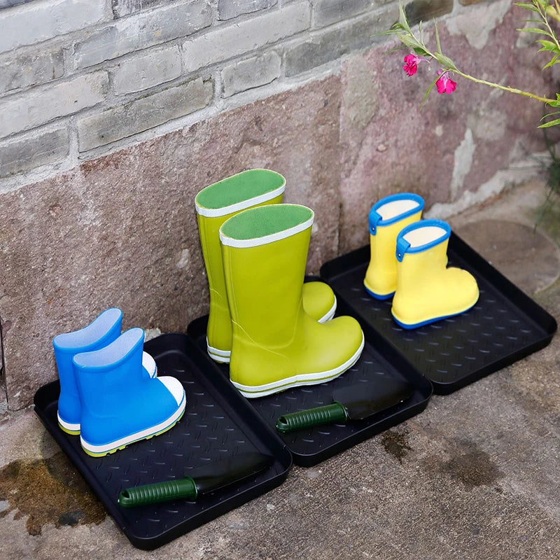 1 2 Shoe Mat Trays Car Shoes Storage Tray Dog Cat Bowl Mats Qme