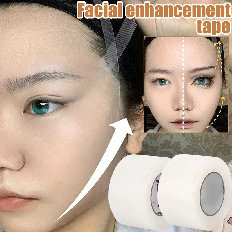  Professional 8M/Roll PE Facial Tape Breathable Cosplay Makeup Tape Transparent Lift Wrinkles Doulble Eyelid Tape Makeup Tool Qme