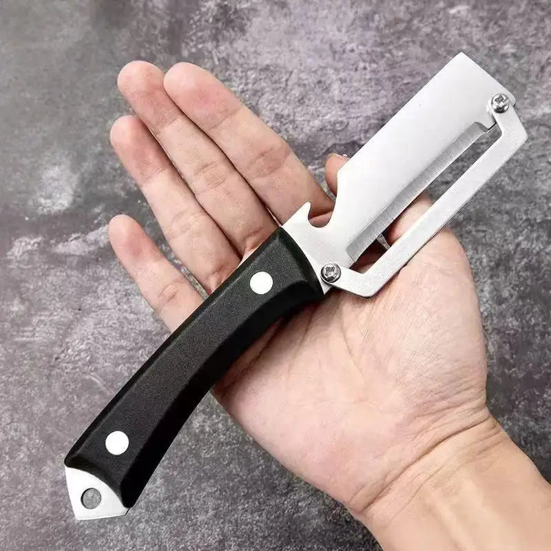 Durable Smooth Multi Functional Vegetable Peeler Ergonomic Handle Qme A1