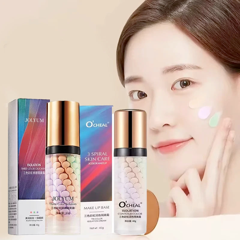 Makeup Primer Breathable BB Cream Not Sticky Face Foundation Intensive Moisturizes Provide Deep Moisture Helps Brighten Skin Qme 1pc