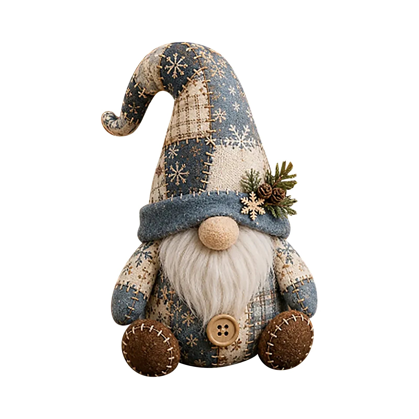 Gnome Handmade Sewing Craft Kit with Pre Cut Fabric Thread Needles DIY Handmade Fabric Craft Kit Christmas Decor Unique Gift Qme G One Size