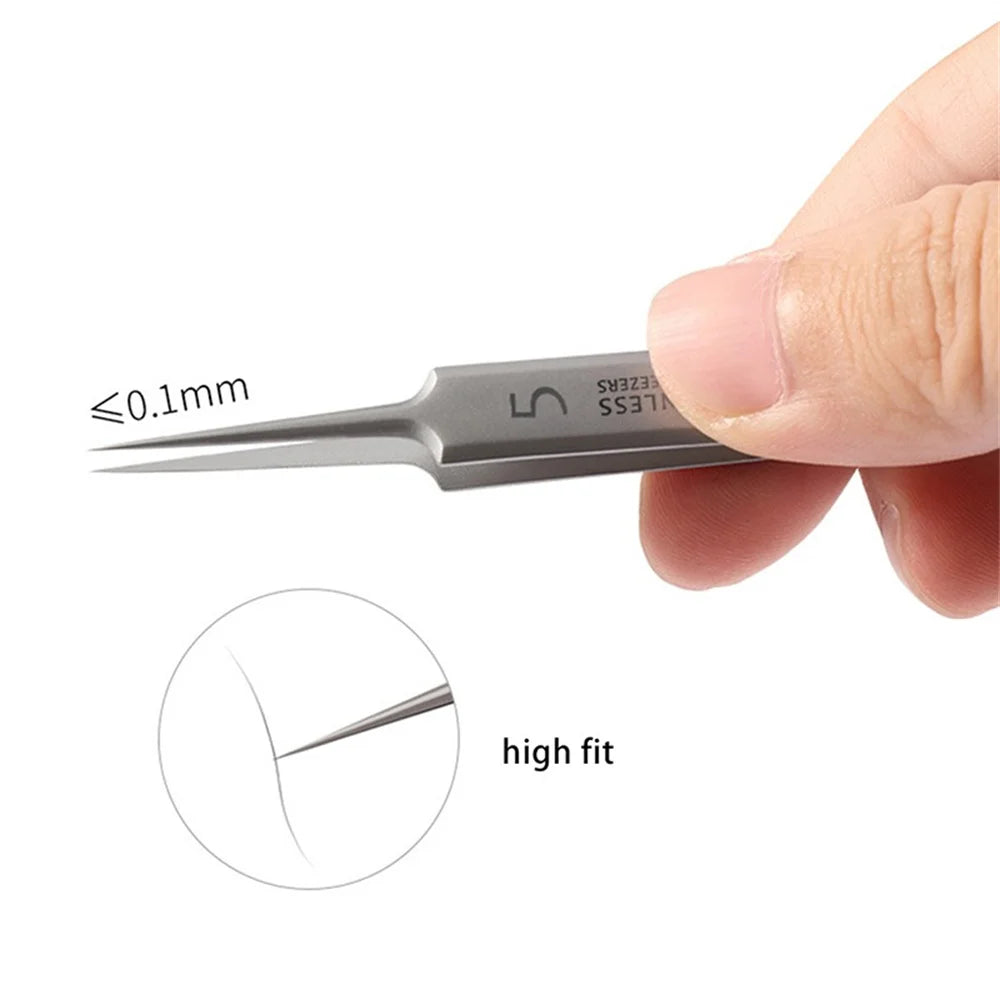 1set Stainless Steel Acne Clip Cell Clip Acne Needle Blackhead Needle Professional Blackhead Acne Needle Beauty Makeup Tool Suit Qme