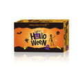 12 Halloween gift sets/box, lip balm set, hand cream set, Easter, skull mesh bag and pumpkin card, Trick or treat Qme Halloween gift sets