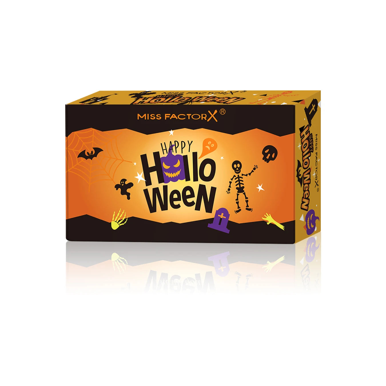 12 Halloween gift sets/box, lip balm set, hand cream set, Easter, skull mesh bag and pumpkin card, Trick or treat Qme Halloween gift sets