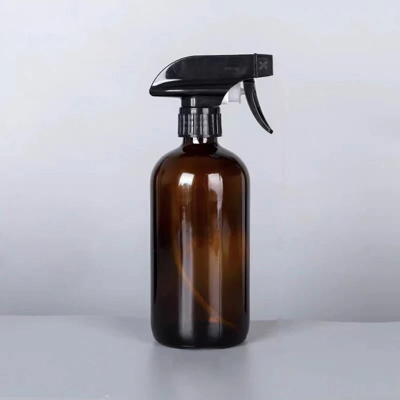 Plastic Spray Bottle Large Capacity Pressure Moisturizer Empty Qme Brown 500ML