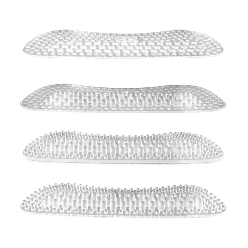 Silicone Heel Protectors Stickers Heels Grips for Women Men Anti Slip Heel Cushions Non-Slip Inserts Pads Foot Soft Heel Care Qme