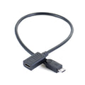 USB Type-c Female Micro Male OTG Connector Cable Adapter Qme one size