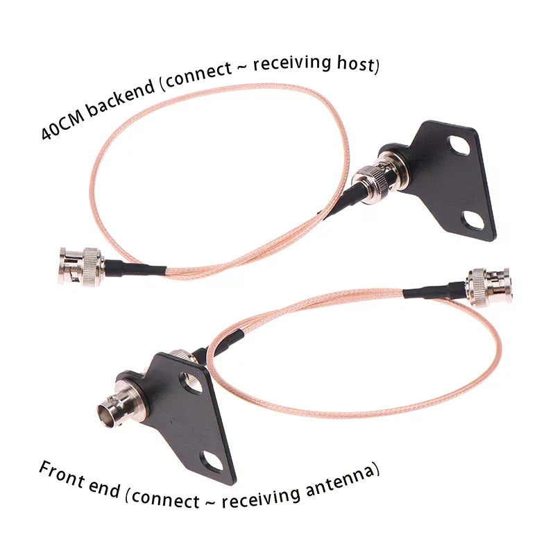 Stage Performance Wireless Microphone Host BNC Receiving Antenna Qme