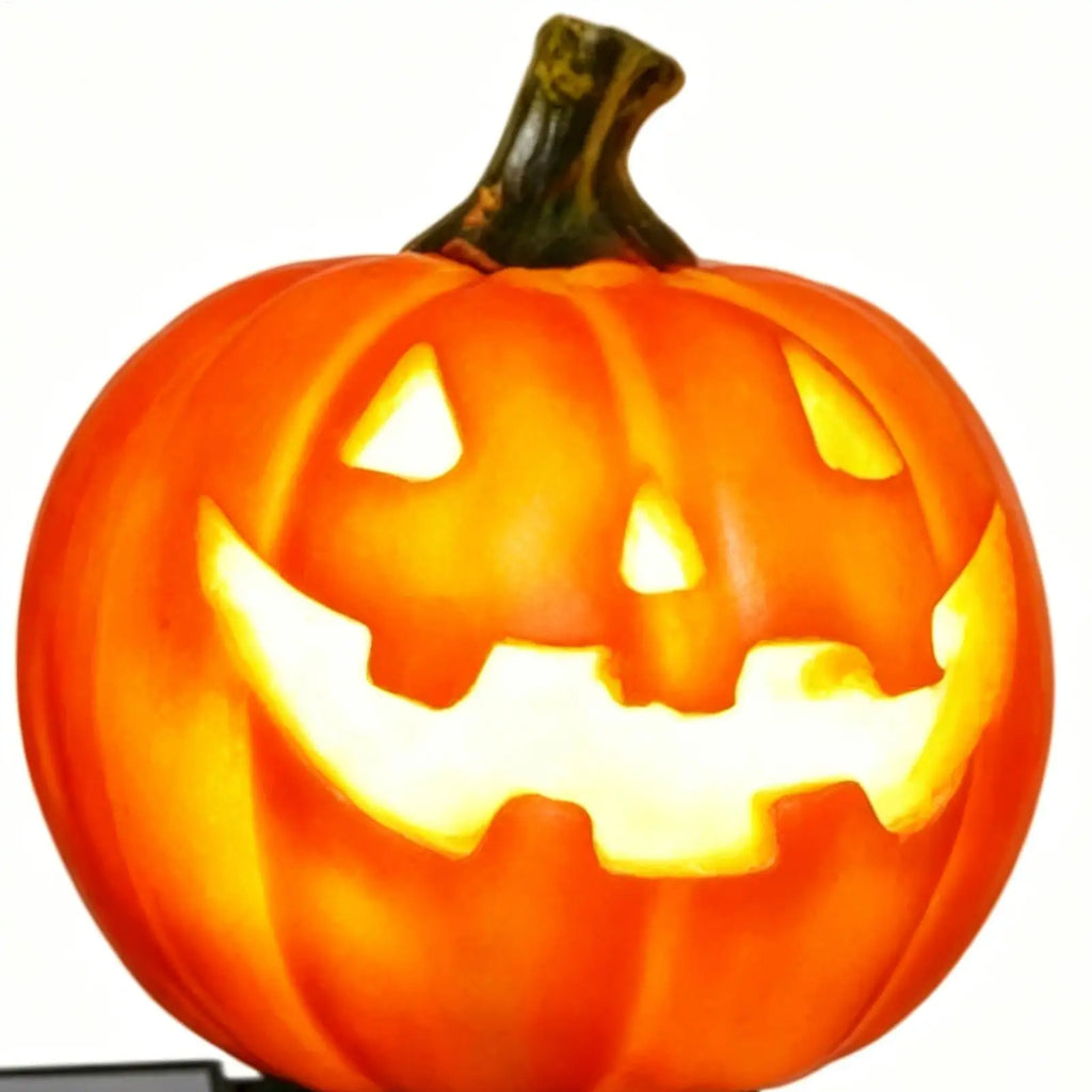 Halloween Solar Lights Cute Waterproof Resin Landscape Lamp Garden Qme