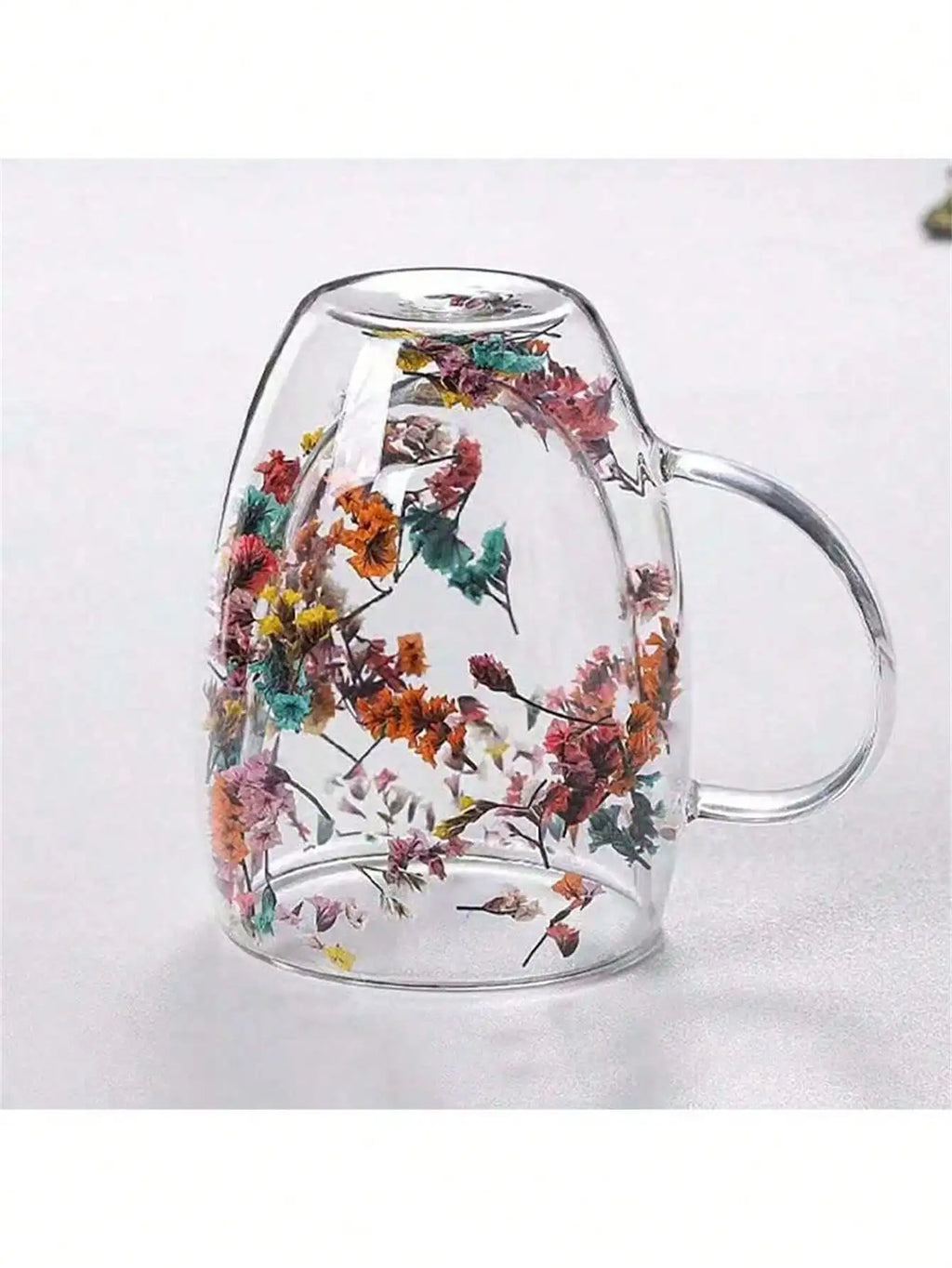 Double-layer Heat-resistant Glass Coffee Cup Beautiful Choice Made Qme