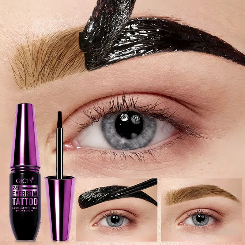 Tear Off Dye Eyebrow Cream Waterproof Sweat Proof Long-lasting Fixing Qme