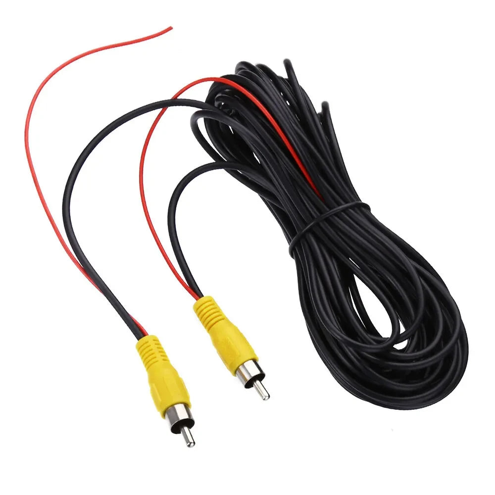 10PCS Car Camera Power Cable, Reverse Image Video Connection Line for Vehicle Rearview System Qme