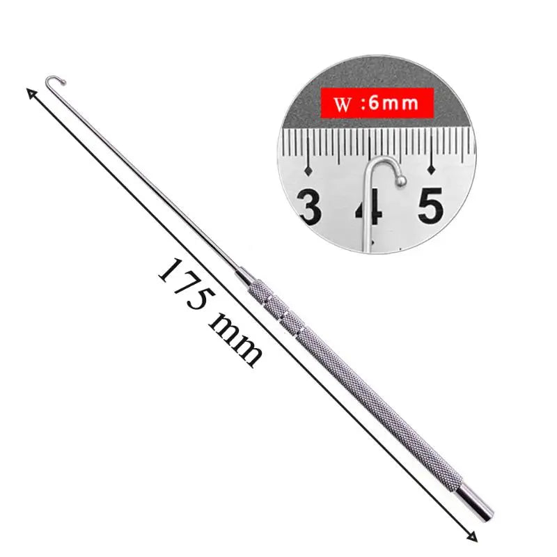 Dogs Cats Surgical Instruments Ball Pet Spay Snook Hook Animal Qme 6 mm