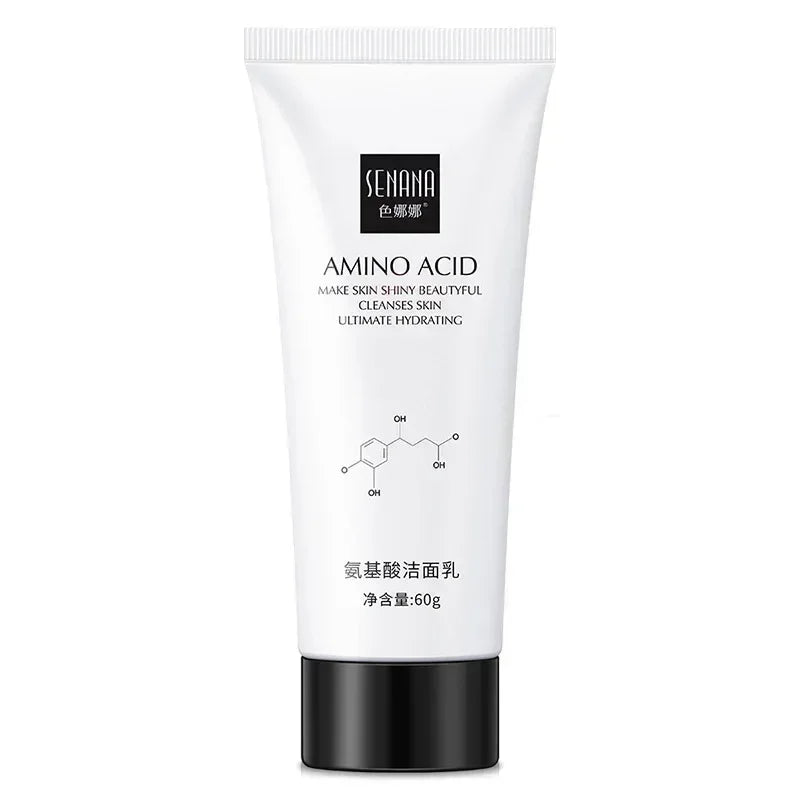 Nicotinamide Amino Acid Face Cleanser Facial Scrub Cleansing Acne Oil Control Blackhead Remover Shrink Pores Skin Care Qme