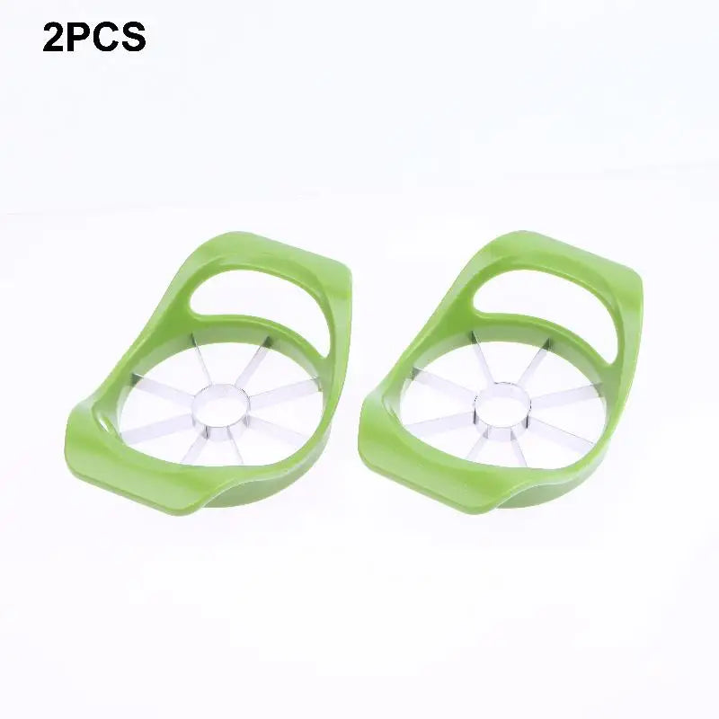 Kitchen Gadgets Stainless Steel Comfort Handle Divider Apple Cutter Qme B