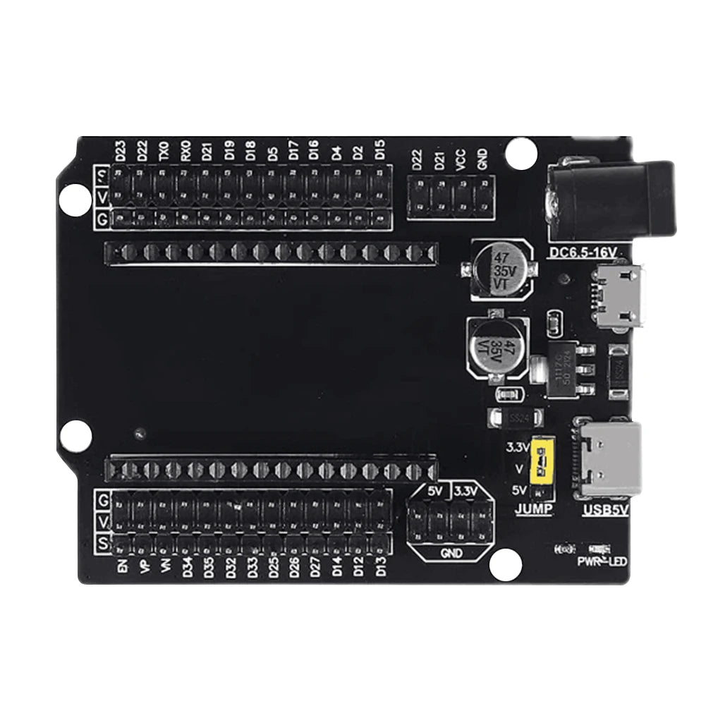 ESP32 Development Board Type-C MICRO USB 30Pin Expansion Electronic Module ESP--32 ESP32-DevKitC-32 GPIO Distribution Board Qme 1PC