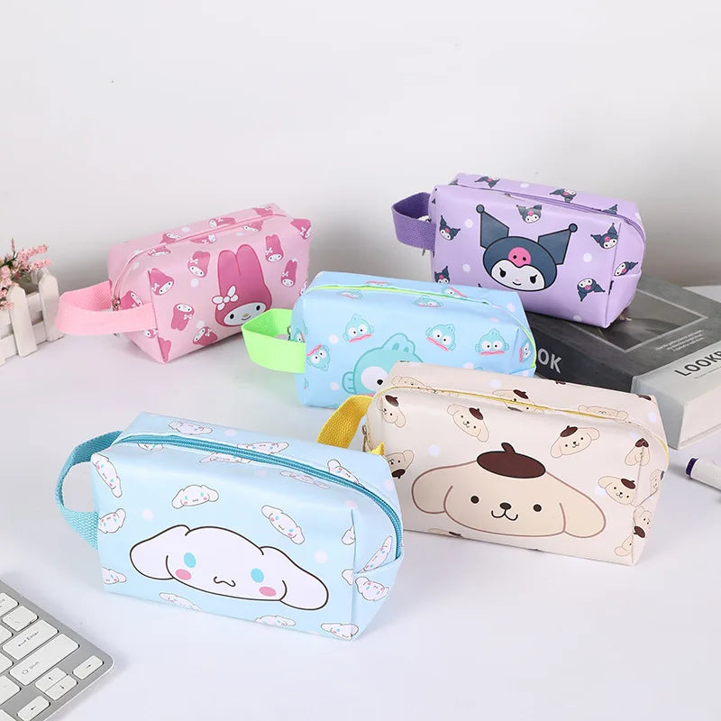 Japanese Sanrio Kuromi Cinnamoroll Cosmetic Bag Portable Travel Qme