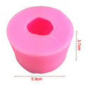 ^1Pc Woolen Ball Candle Mold Silicone Nordic Yarn Ball DIY Wax Soap Crafts Mould Qme 1pc