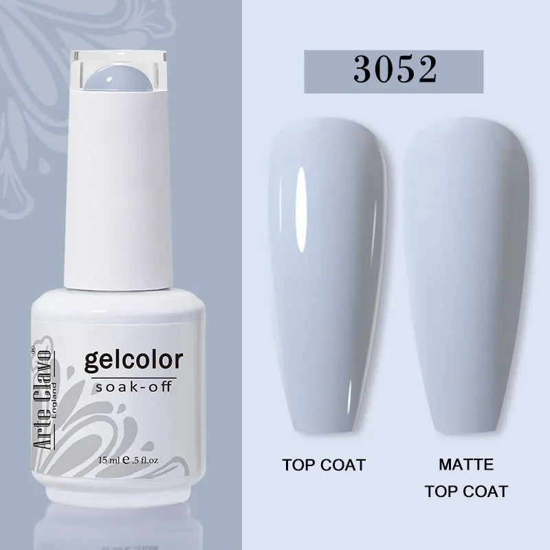 Arte Clavo Transparent Nude Pink Jelly Gel Nail Polish Semi Permanent