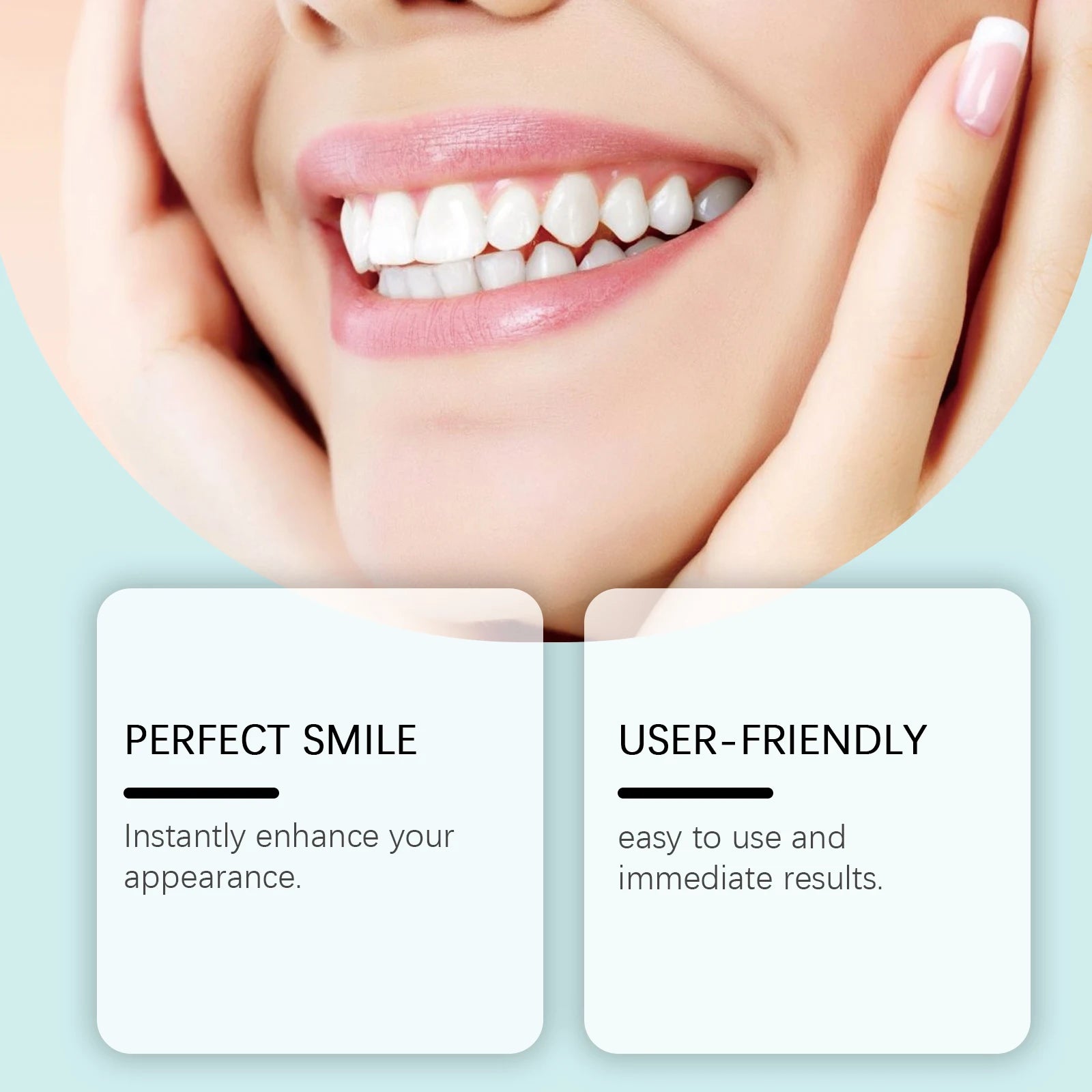 Adjustable Silicone Dentures Temporary Orthodontic Braces Removable Dental Veneers Fit Mouth Perfect Smile False Teeth Full Set Qme