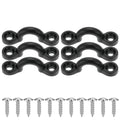 6-20PCS Kayak Clips Nylon Kayak Pad Eye Anchor Point Tool Marine Boats Aquatic Sports Surfing Deck Rigging Kit Boat Accessories Qme 6pcs