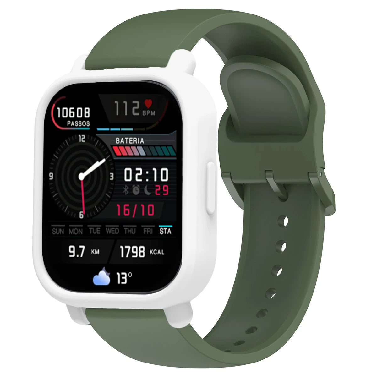 Silicone Case + Strap for Redmi Watch 5 Lite / 5 Active Repacement Bracelet Belt Smart Watchband Protective Shell Cover Qme AGrW Redmi Watch5 Active