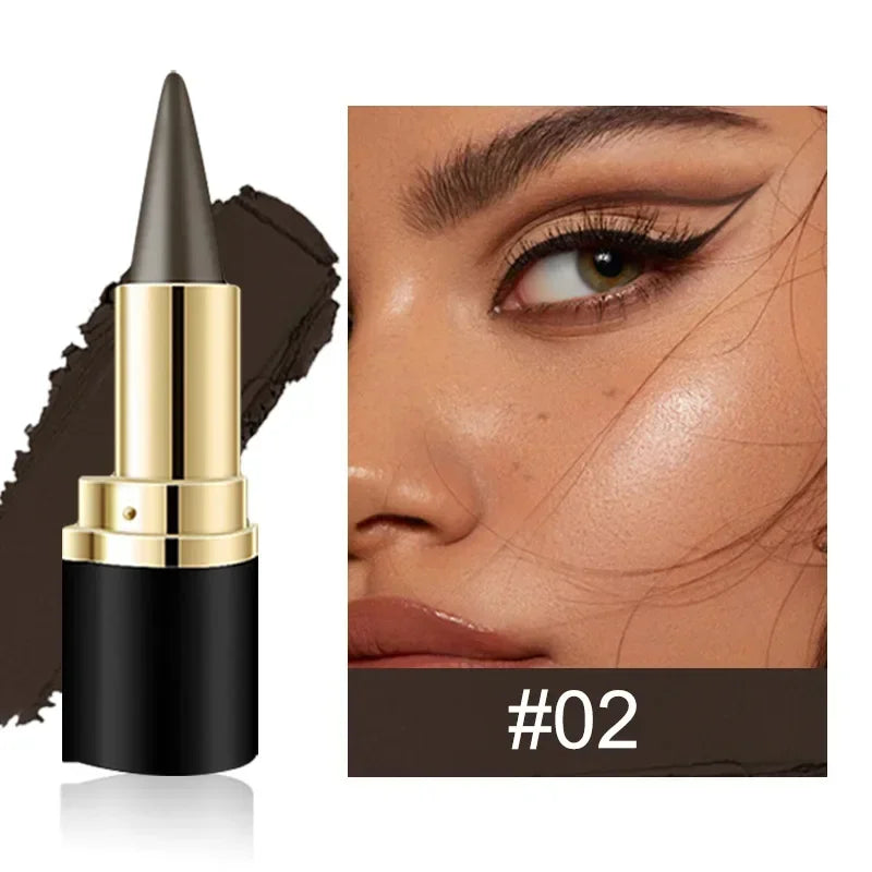 Creamy Texture Eyeliner Easy Coloring Sweat Proof Pencil Eyeshadow and Eyeliner Combo Makeup Items for Women Qme 02
