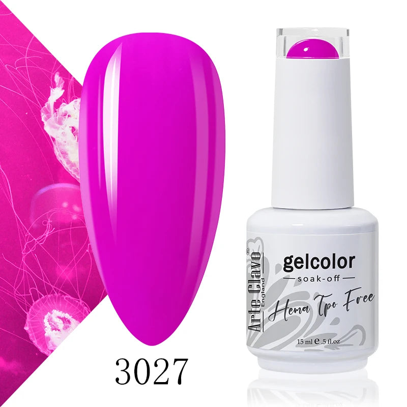 Arte Clavo Gel Nail Polish HEMA TPO Gorgeous Soak Off UV LED Semi