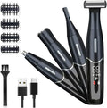4 in 1 Womens Electric Razor, Hair Removal for Eyebrow Face Nose Legs Underarms and Bikini Line,Wet and Dry Qme Default Title