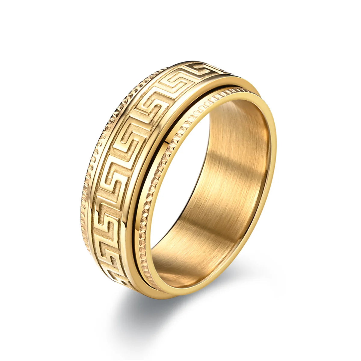 Fashion Creative Evil Dragon Eye Rings For Personality Male Punk Colors Ring Jewelry Men's Bar Night Club Accessories Gifts Qme Gold 11