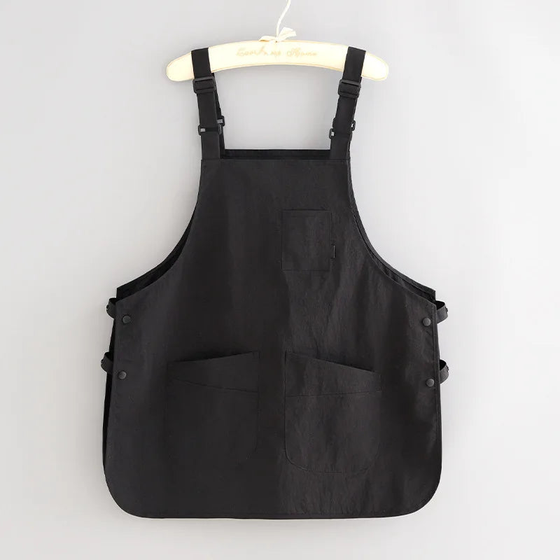 Adult Water-resistant Apron Household Kitchen Coffee Roasting Qme