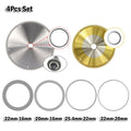 4Pcs Set Circular Saw Rings Reducing Ring Conversion Ring Adapter Washer For Circular Saw Blade Cutting Tools Accessories Qme Default Title