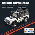 RC Cars 2.4G Alloy Mini Remote Control SUV Drifts Electric Off-road Vehicle Racing Truck Model Toy Boy Child Kids Birthday Gifts Qme WHITE