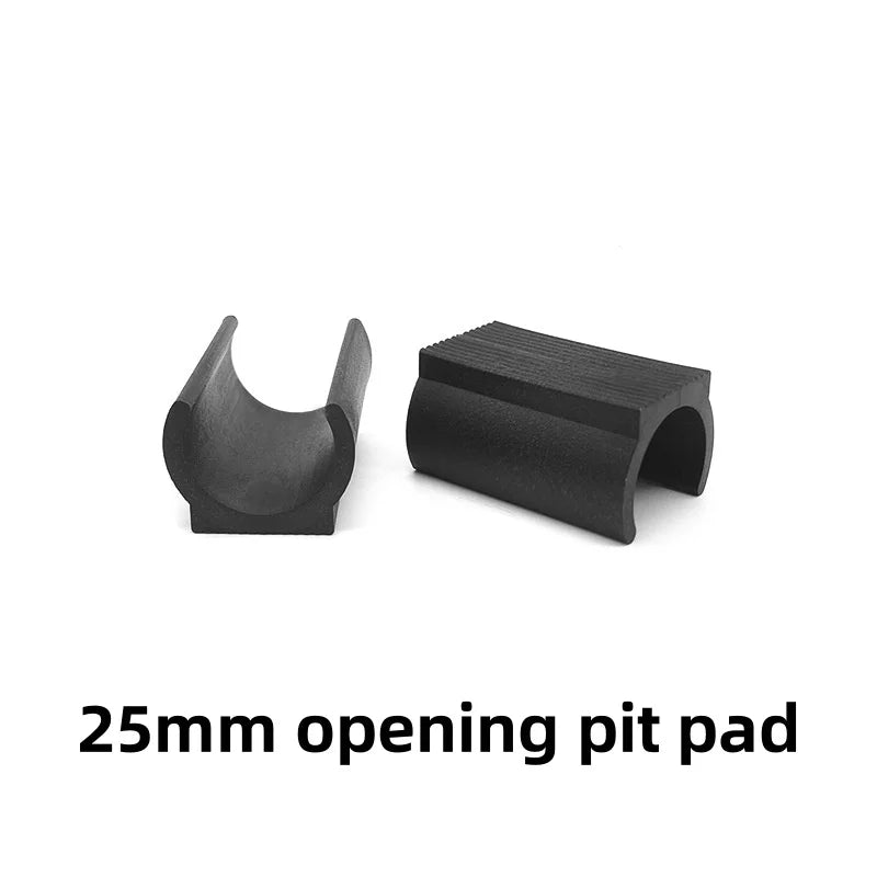 10/24PCS Plastic Opening U-shaped Foot Pad Cushion Table and Chair Furniture Anti Slip and Wear-resistant Foot Protection Cover Qme 25mm 10pcs