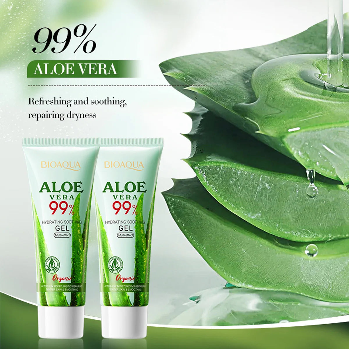 Moisturizing Soothing Aloe Gel Rejuvenating Qme