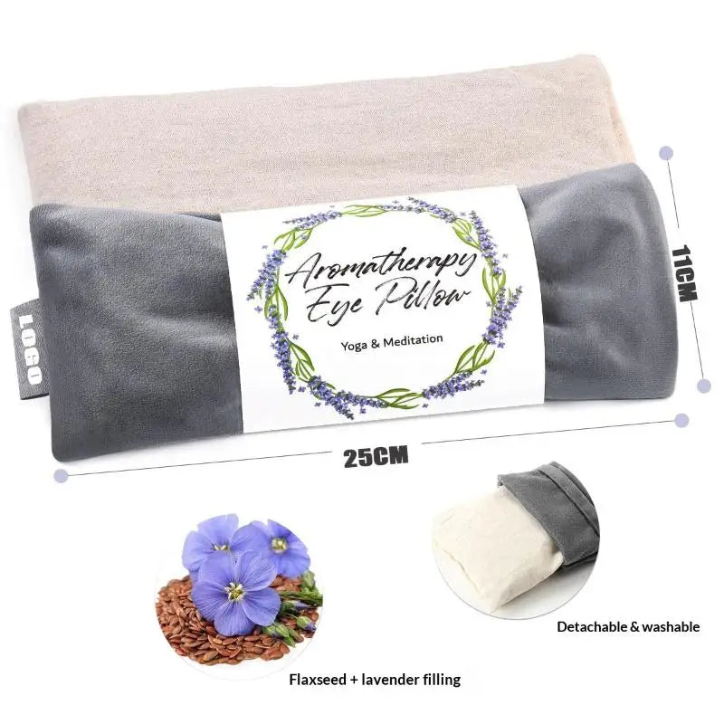 Lavender Eye Pillow Aromatherapy Cold Compress Relieve Fatigue Home Qme